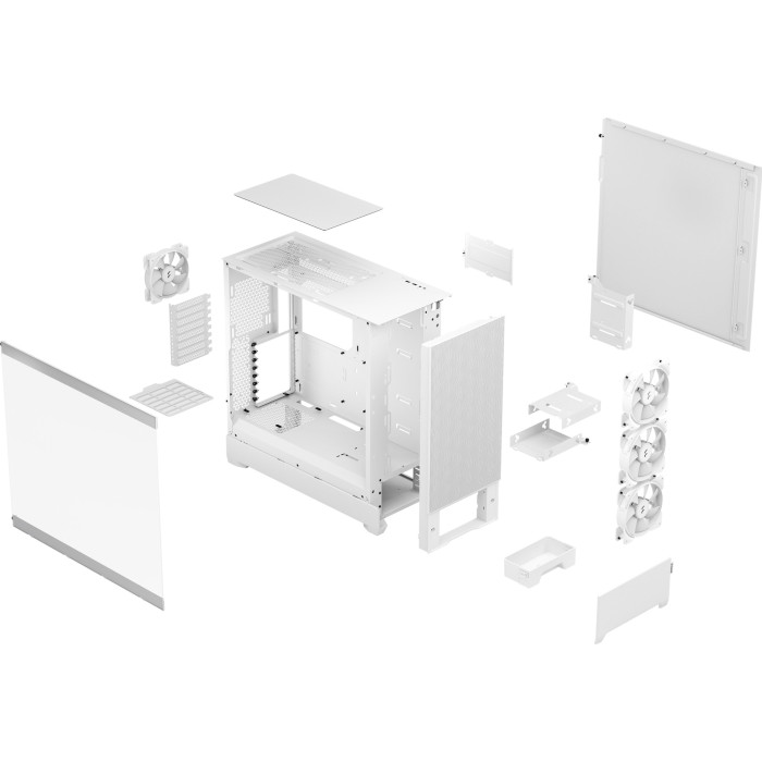 Корпус FRACTAL DESIGN Pop XL Air RGB White TG Clear (FD-C-POR1X-01)