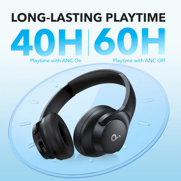 Навушники ANKER SOUNDCORE Q20i Black (A3004G11)