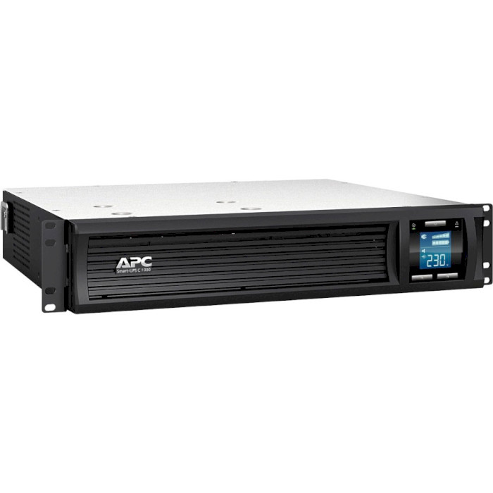 ИБП APC Smart-UPS C RM 1000VA 230V LCD w/SmartConnect (SMC1000I-2UC)