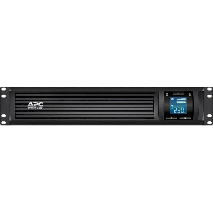 ДБЖ APC Smart-UPS C RM 1000VA 230V LCD w/SmartConnect (SMC1000I-2UC)