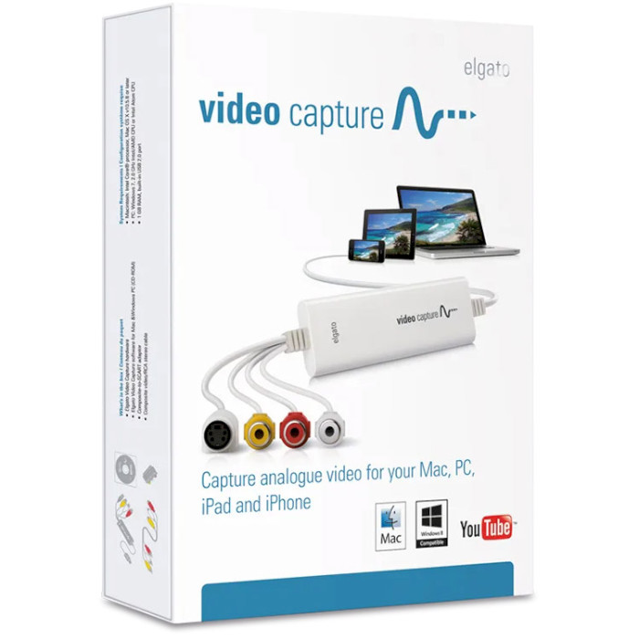 Пристрій відеозахвату ELGATO Video Capture (1VC108601001)