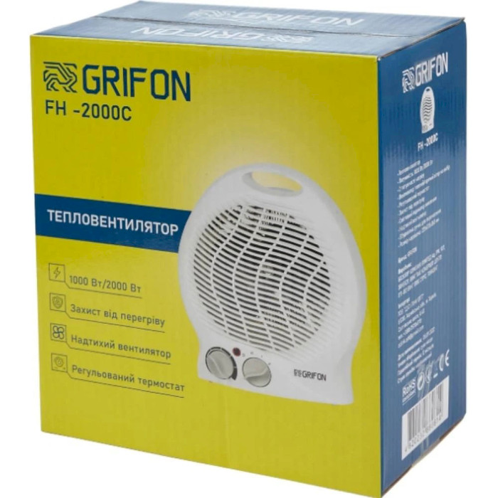 Тепловентилятор GRIFON FH-2000C