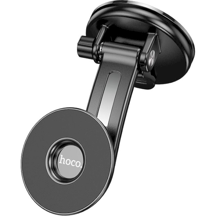 Автодержатель для смартфона HOCO CA113 Excelle Center Console Ring Magnetic Car Holder Black