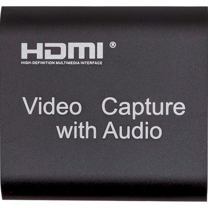 Пристрій відеозахвату POWERPLANT HDVC4 HDMI Audio, 4K/30Hz (CA914159)