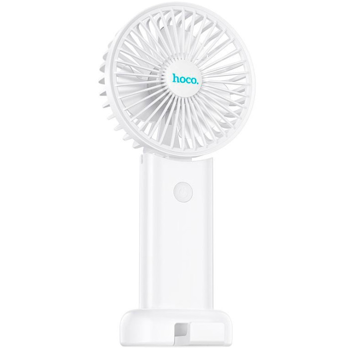 Портативний вентилятор HOCO F15 Handheld Folding Fan White