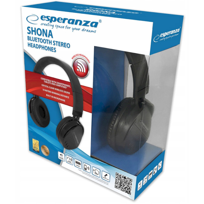 Навушники ESPERANZA Shona Black (EH217K)