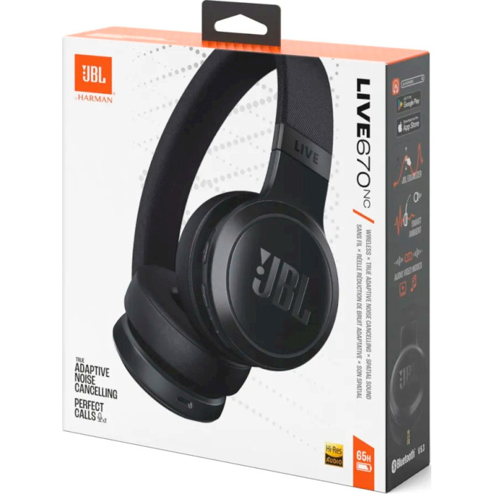 Навушники JBL Live 670NC Black (JBLLIVE670NCBLK)