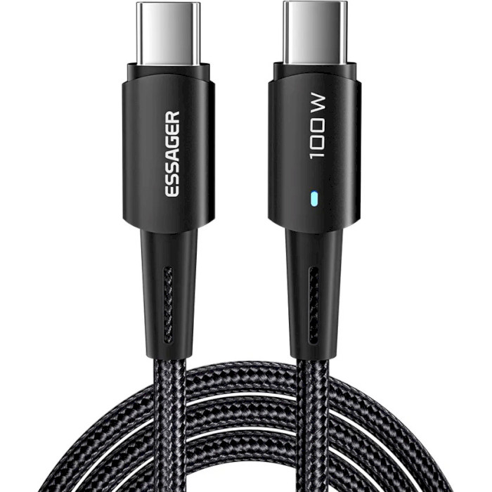 Кабель ESSAGER Sunset 100W Charging Data Cable Type-C to Type-C 3м (EXCTT1-CGC01)