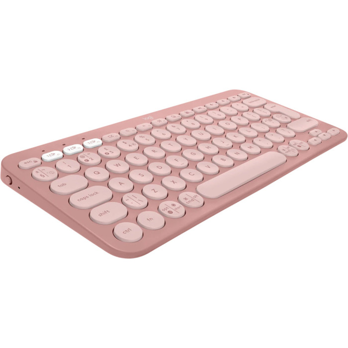 Клавіатура бездротова LOGITECH Pebble Keys 2 K380s Tonal Rose (920-011853)