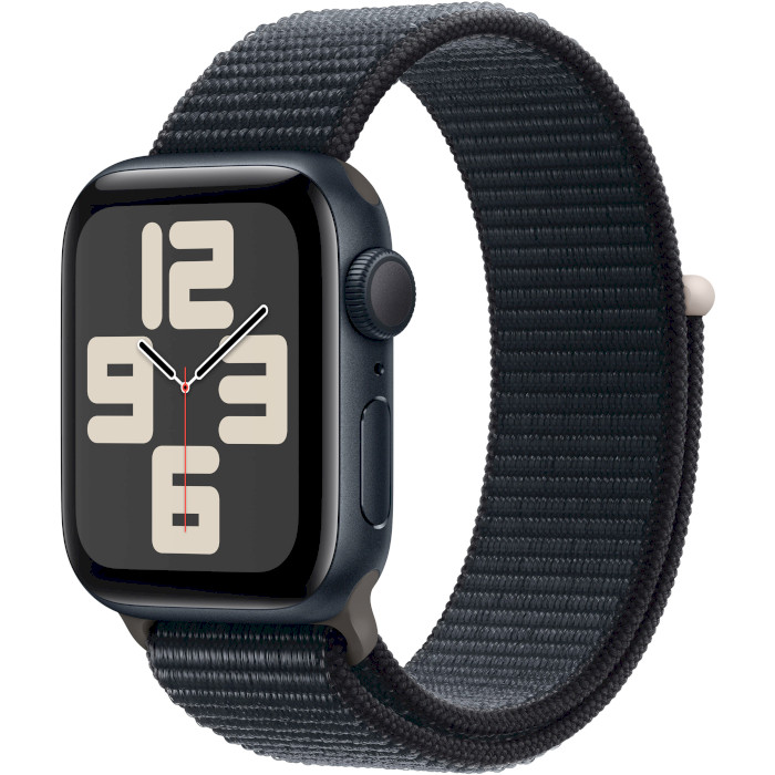 Смарт-годинник APPLE Watch SE 2 GPS 40mm Midnight Aluminum Case with Midnight Sport Loop (MRE03QP/A)