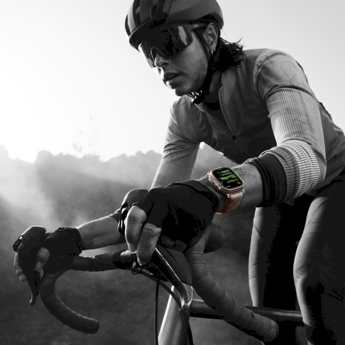 Смарт-часы APPLE Watch Ultra 2 GPS + Cellular Titanium Case with Olive Alpine Loop Medium (MREY3UL/A)