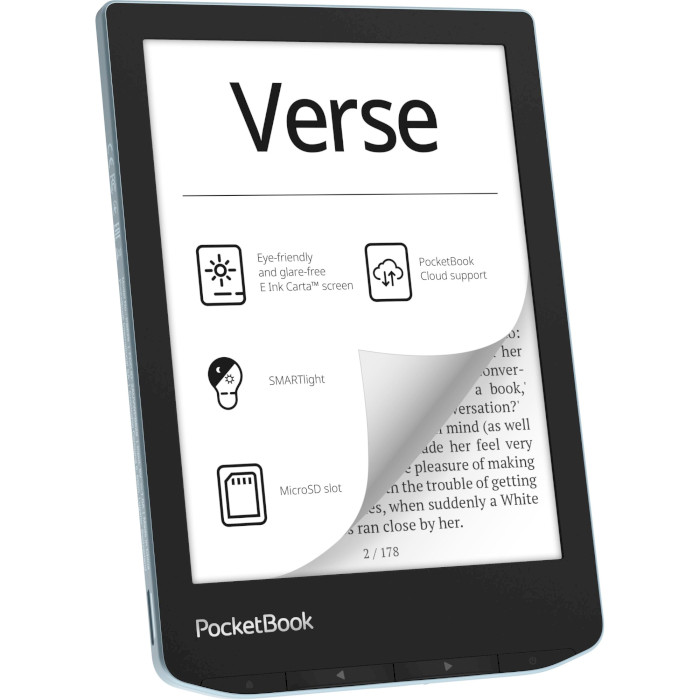 Электронная книга POCKETBOOK 629 Verse Bright Blue (PB629-2-CIS)