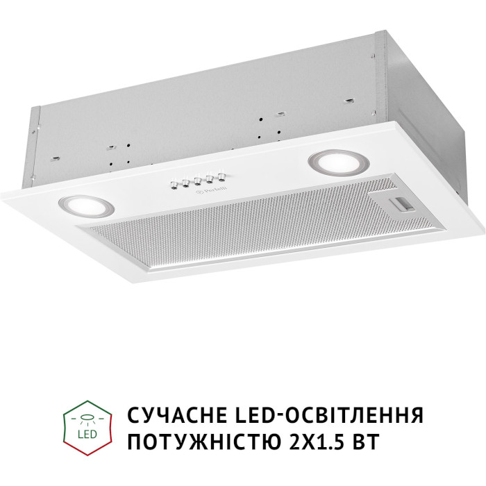 Витяжка PERFELLI BI 5022 WH LED