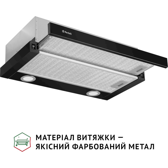 Вытяжка PERFELLI TL 602 BL LED