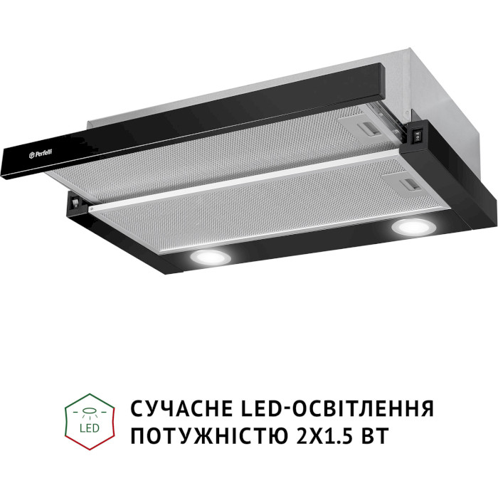 Вытяжка PERFELLI TL 602 BL LED