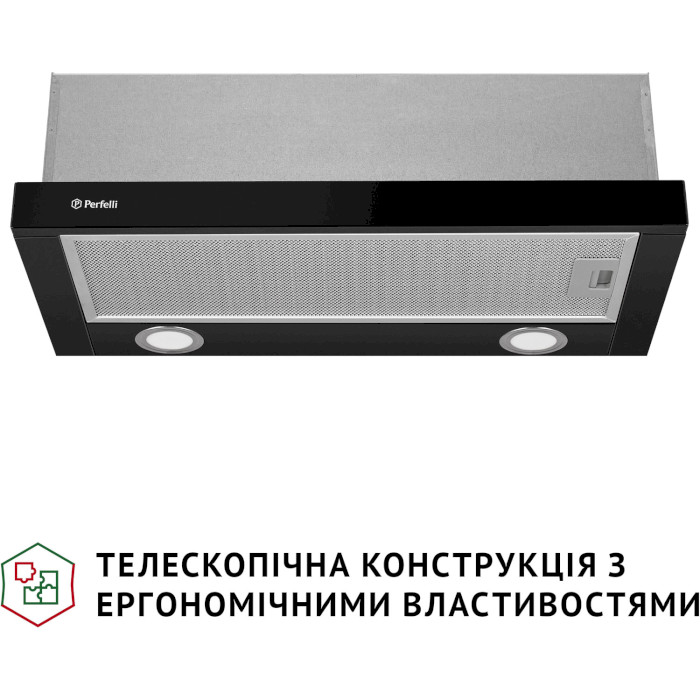 Вытяжка PERFELLI TL 6622 BL 1000 LED