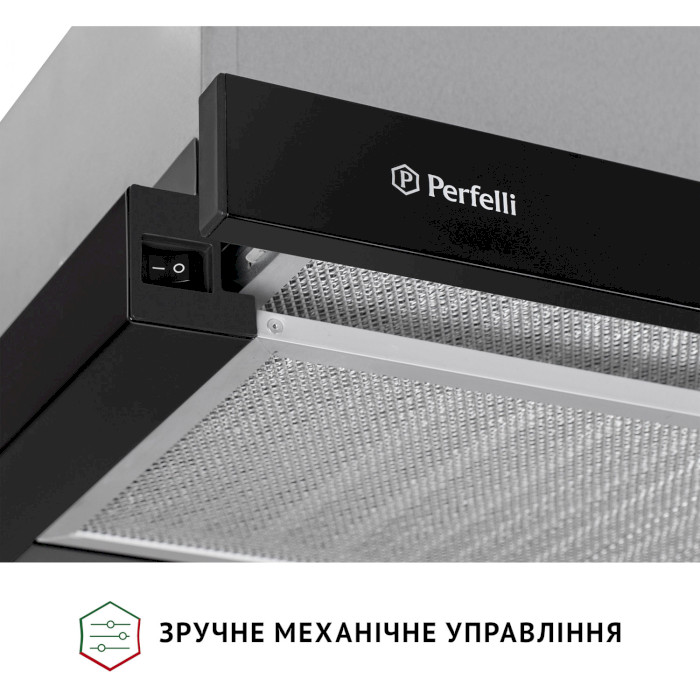 Вытяжка PERFELLI TL 6622 BL 1000 LED