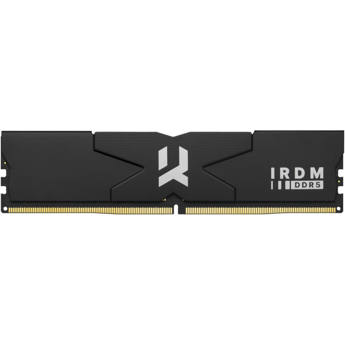 Модуль пам'яті GOODRAM IRDM Black DDR5 6000MHz 64GB Kit 2x32GB (IR-6000D564L30/64GDC)