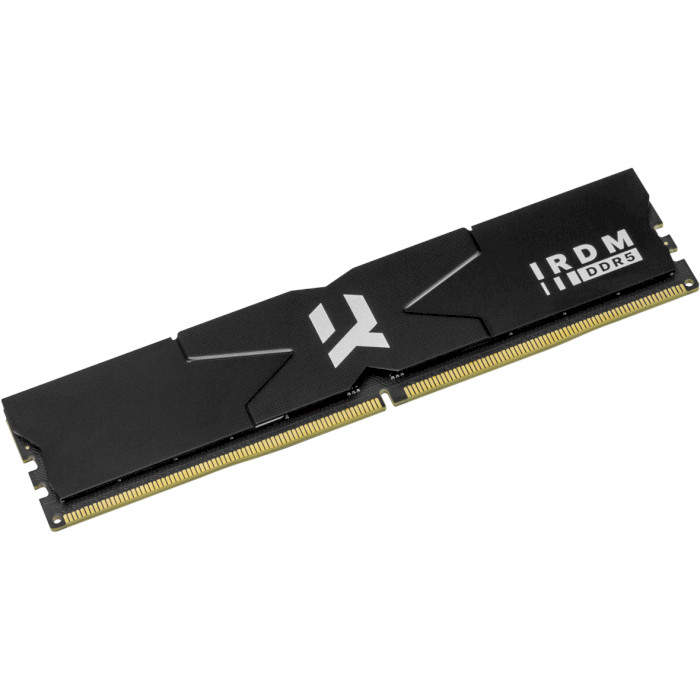 Модуль пам'яті GOODRAM IRDM Black DDR5 6400MHz 64GB Kit 2x32GB (IR-6400D564L32/64GDC)