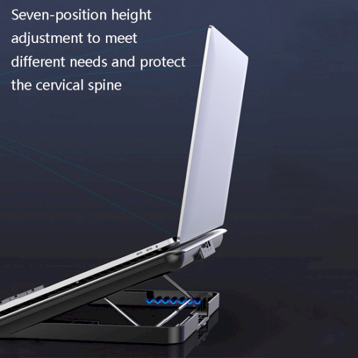 Підставка для ноутбука ICECOOREL A19 Silver