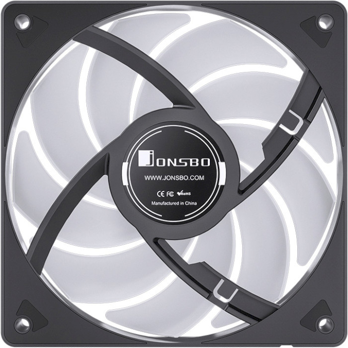 Вентилятор JONSBO SL-120B RGB Black