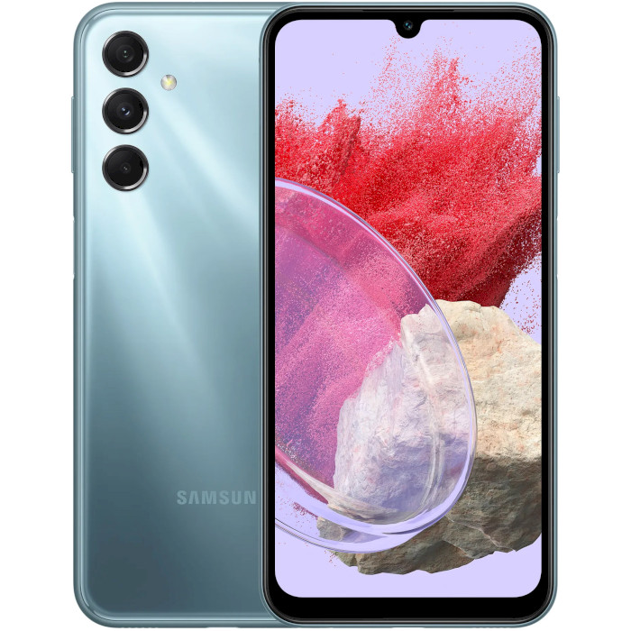 Смартфон SAMSUNG Galaxy M34 5G 8/128GB Waterfall Blue (SM-M346BZBGSEK)