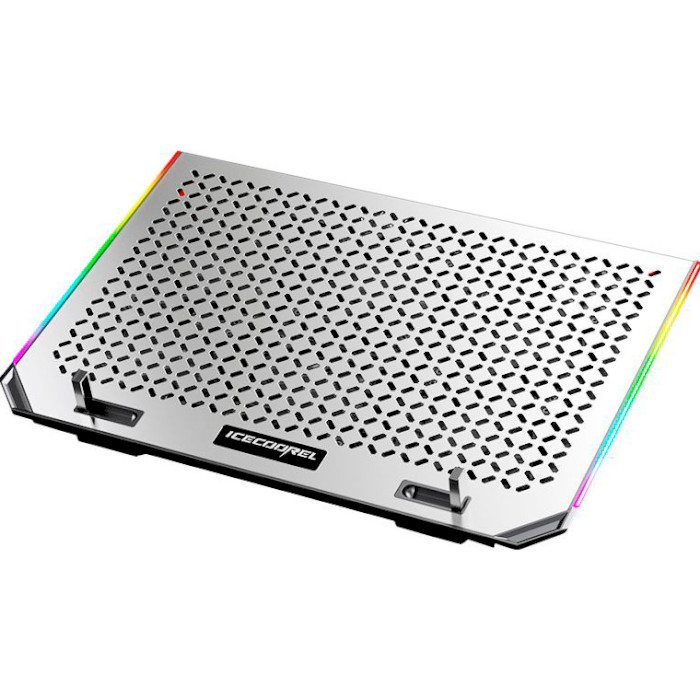 Подставка для ноутбука ICECOOREL A17 RGB Silver