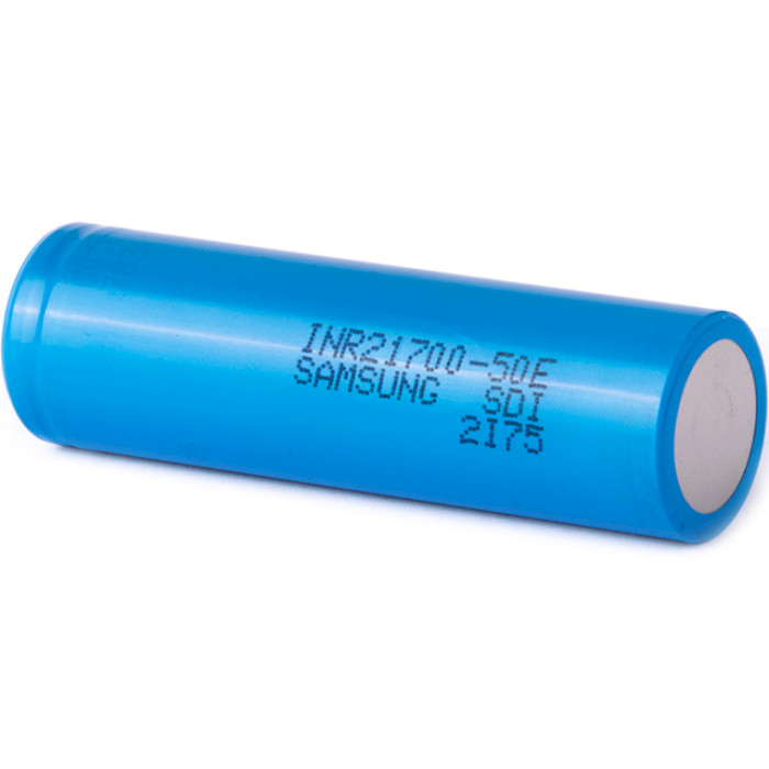 Акумулятор SAMSUNG Li-Ion 21700 4900mAh 3.6V FlatTop (INR21700-50E)