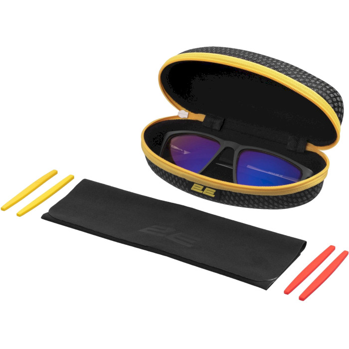Комп'ютерні окуляри 2E Anti-Blue Glasses Kit Black/Black (2E-GLS310BK-KIT)