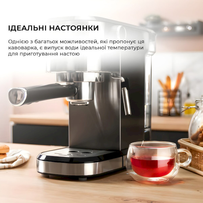 Кавоварка еспресо CECOTEC Cafelizzia 790 Steel Duo (CCTC-01646)