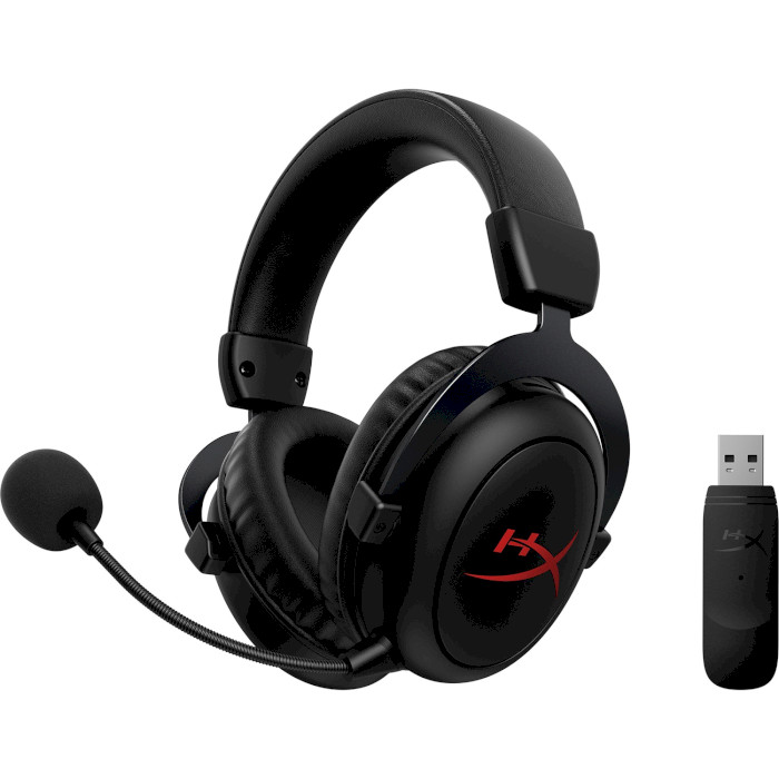 Навушники геймерскі HYPERX Cloud II Core Wireless Black (6Y2G8AA)