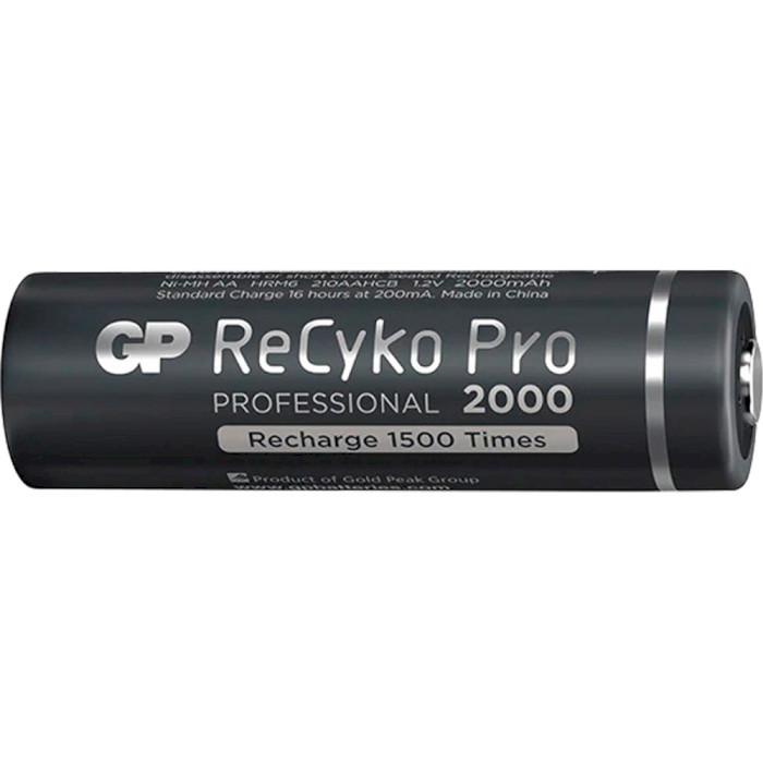 Аккумулятор GP ReCyko Pro AA 2000mAh 4шт/уп (GP210AAHCB-2EB4)