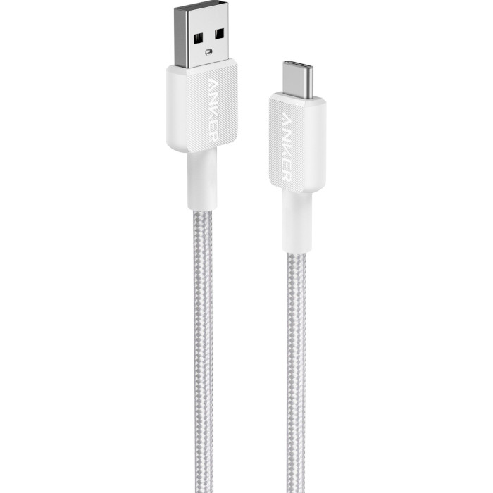 Кабель ANKER Powerline 322 USB-A to USB-C 0.9м White (A81H5H21)