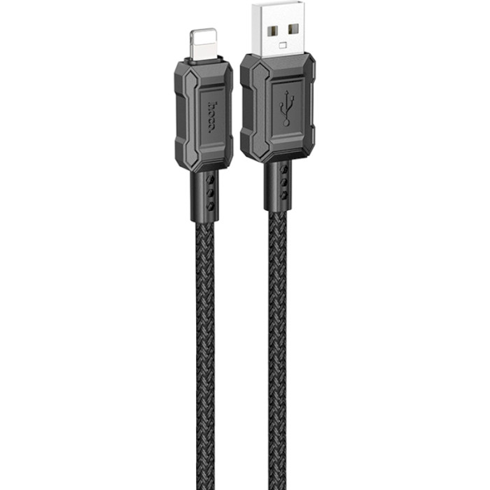 Кабель HOCO X94 Leader USB-A to Lightning 1м Black