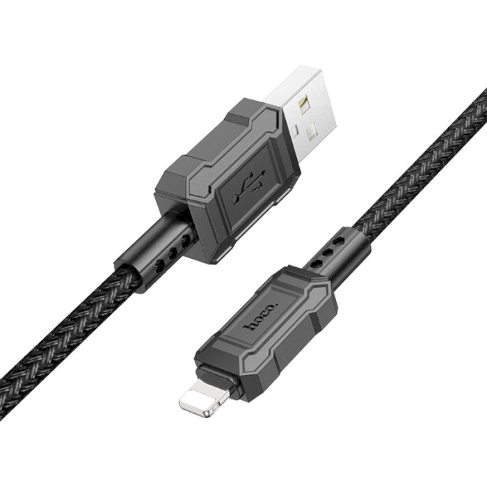 Кабель HOCO X94 Leader USB-A to Lightning 1м Black