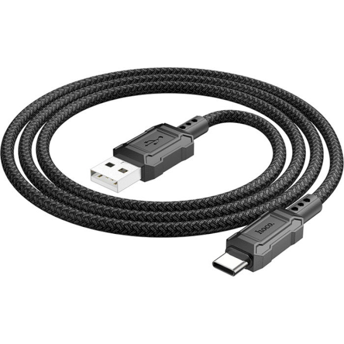 Кабель HOCO X94 Leader USB-A to Type-C 1м Black