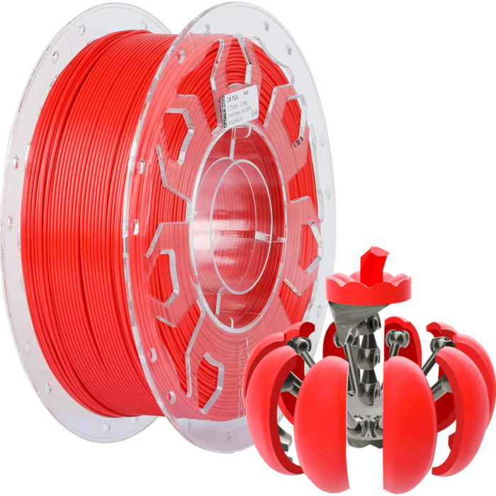 Пластик (філамент) для 3D принтера CREALITY CR-PLA 1.75mm, 1кг, Red (3301010062)