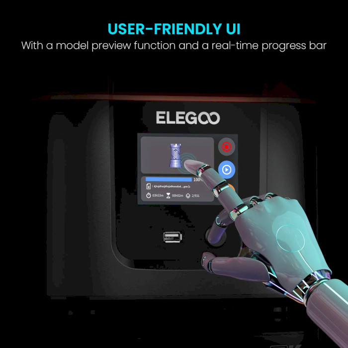 3D принтер ELEGOO Mars 4 9K