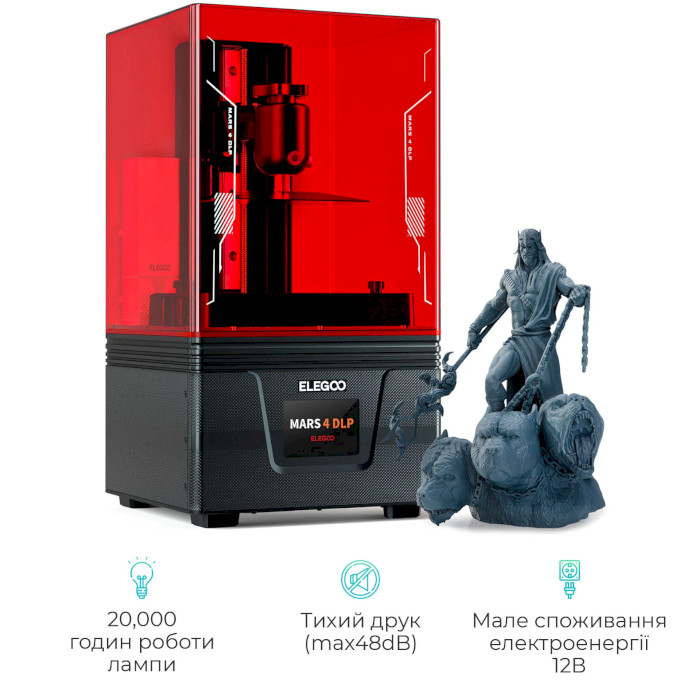 3D принтер ELEGOO Mars 4 DLP
