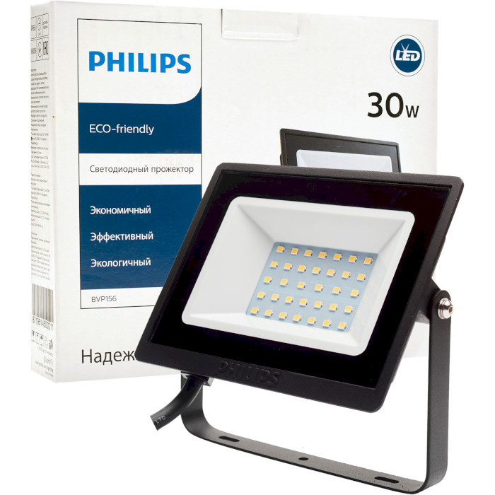 Прожектор LED PHILIPS SmartBright BVP156 LED24/NW 220-240V 30W WB 30W 4000K (911401828981)