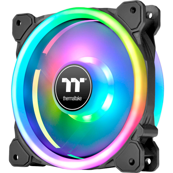 Комплект вентиляторов THERMALTAKE Swafan 14 RGB Radiator TT Premium Edition Black 3-Pack (CL-F138-PL14SW-A)