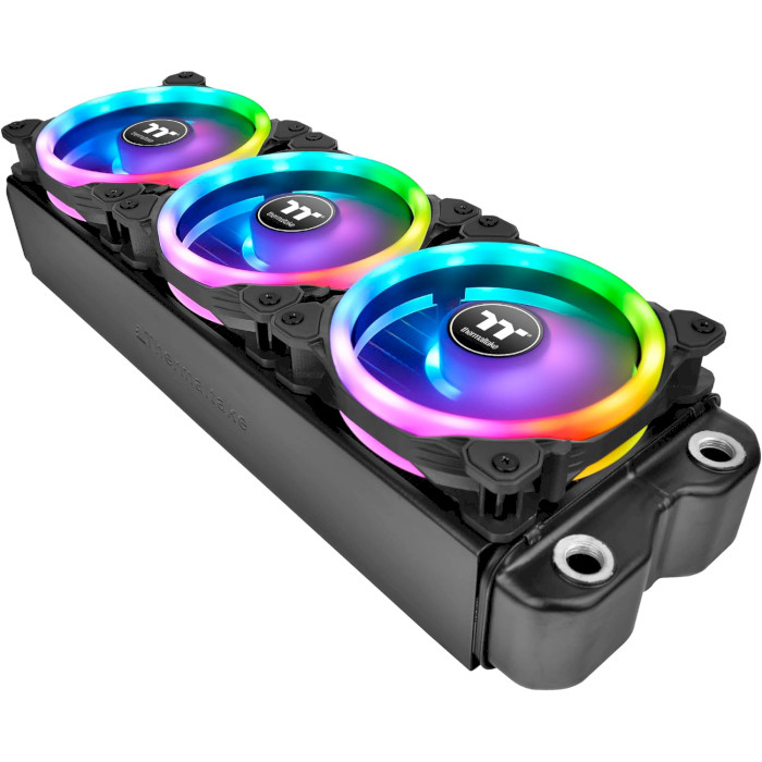 Комплект вентиляторов THERMALTAKE Swafan 14 RGB Radiator TT Premium Edition Black 3-Pack (CL-F138-PL14SW-A)