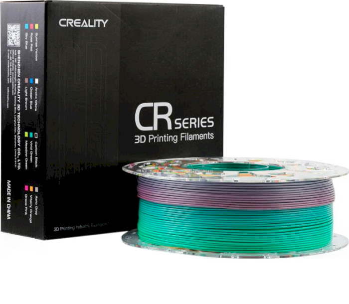 Пластик (филамент) для 3D принтера CREALITY CR-PLA 1.75mm, 1кг, Multicolor (3301010010)