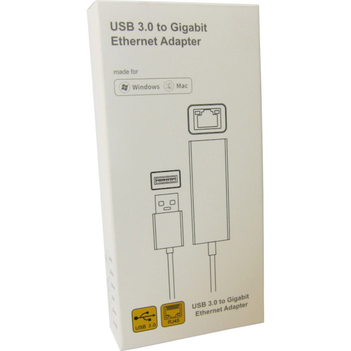 Сетевой адаптер DYNAMODE USB3.0 to RJ-45 Dark Gray (DM-AD-GLAN)