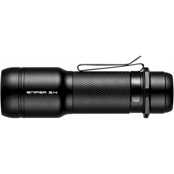 Фонарь тактический MACTRONIC Sniper 3.4 Black (THH0012)