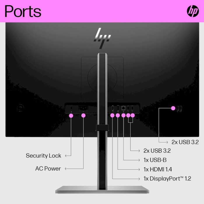 Монитор HP E27q G5 (6N6F2AA)