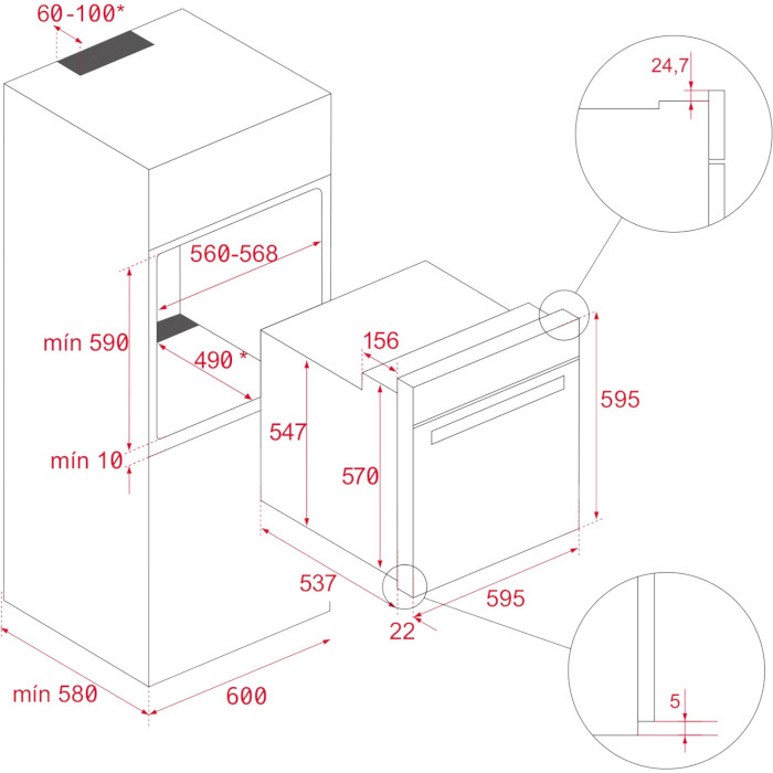 Духова шафа TEKA HLB 840 WH (41560071)