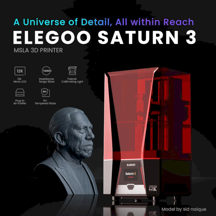 3D принтер ELEGOO Saturn 3 12K