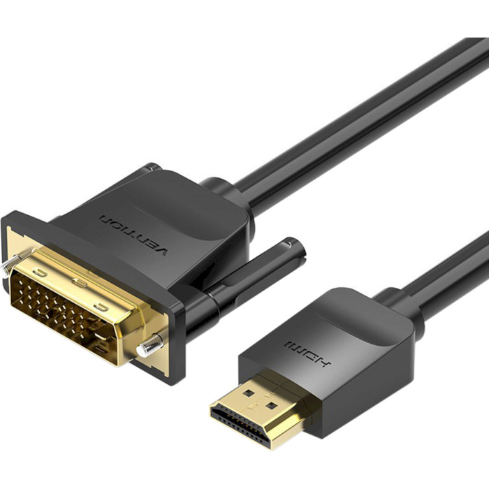 Кабель VENTION HDMI - DVI v1.4 3м Black (ABFBI)