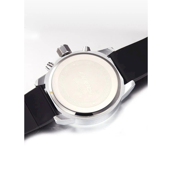 Часы SINOBI 9716 Silver (11S 9716 G03)
